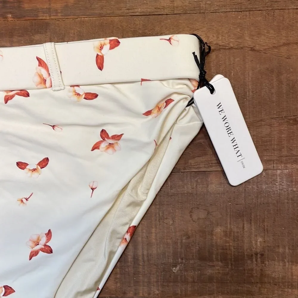 NWT We Wore What High Waisted Bikini Bottoms XL